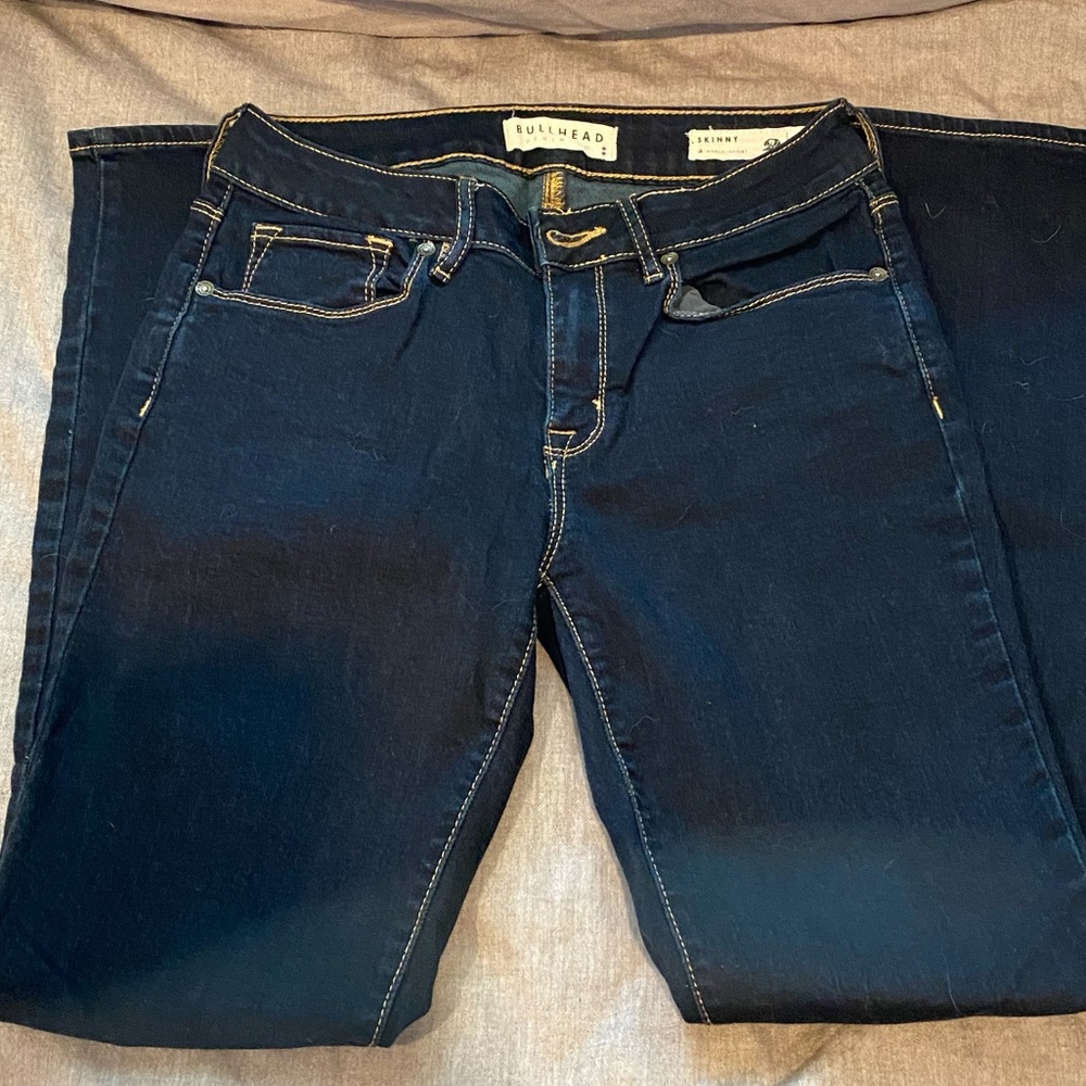 Bullhead Denim Co Dark Skinny Jeans